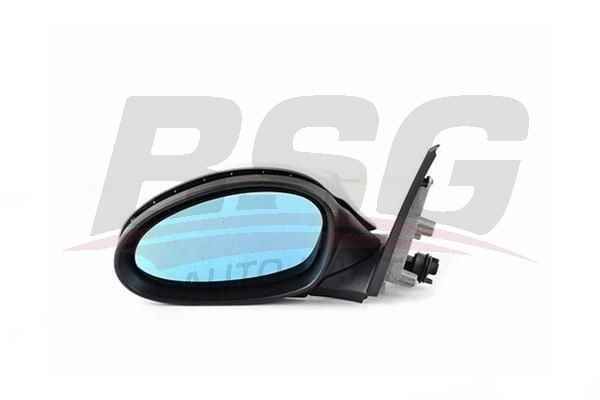 BSG BSG 15-900-008 E87 DIS DIKIZ AYNASI SOL Elektrikli Isitmali Astarli Mavi Cam Kör noktali