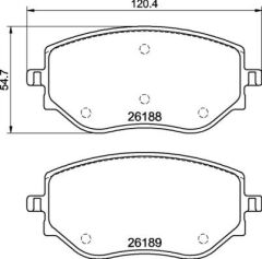 SKF VKBP81300 ON FREN BALATASI CLIO V 19> TALIANT 21> MICRA V 18> 1.0 SCE 1.0 TCE 1.5 BLUE DCI