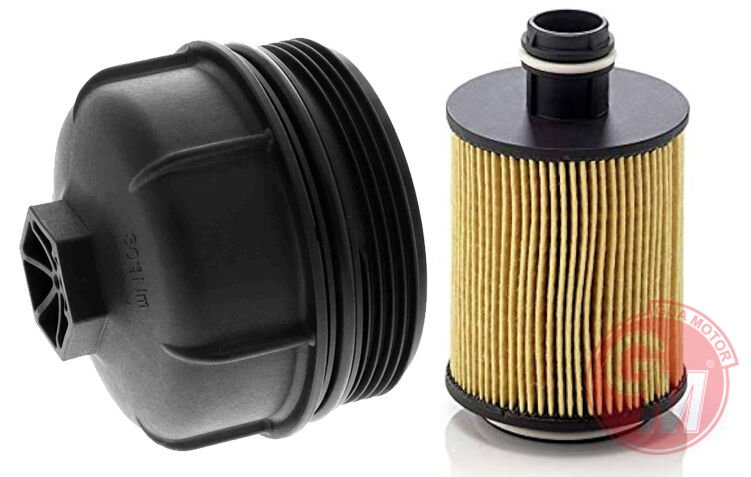 GUA 42124 YAĞ FİLTRESİ KAPAĞI SET FIAT EGEA EURO 6- DOBLO 1.6JTD