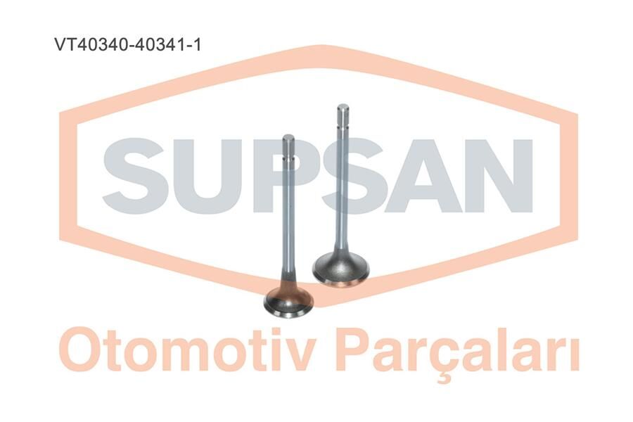 SUPSAN VT40340-40341-1 SUPAP TAKIMI HYUNDAI ACCENT ADMIRE 1.5L D3EA CRDİ 12v 3 silindir 02-05 / GETZ 1.5L D3EA CRDİ 12v D İZEL 02-05