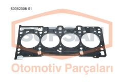 SUPSAN S0082006-01 SİLİNDİR KAPAK CONTASI 0.82mm ASTRA H-ASTRA J-CORSA C-D-E MERIVA A-B AVEO-LINEA-PUNTO-FIORINO-EGEA DOBLO-NEMO-BIPPER 1.3 CDTI MTJ-DTH-DT-DTE-DTJ-DTN-DTR-JTD-HDI-FHZ 1 ÇENTİK -55278855