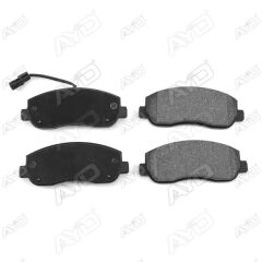 AYD 60079A ÖN BALATA MASTER III 2.3DCİ 2.10 >13 > MOVANO 2.3CDTİ 5.10 >14 > NISSAN NV400 2.3CDİ 11 >