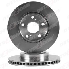 OTOZONE BD9023 ÖN FREN DİSKİ HAVA KANALLI TOYOTA AURIS COROLLA 1.6L 1ZR-FE benzinli ZRE151 07-12 / 1.33L 1NR-FE N RE150 6 vites 10-12 275 çap X 5 bijon - Adet disk fiyatıdır
