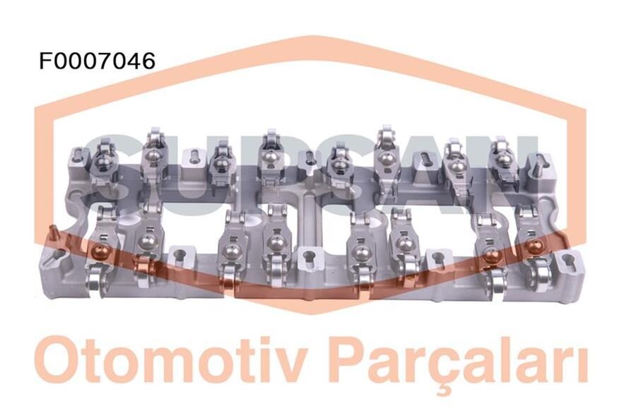 SUPSAN F0007046 SUPAP İTİCİ TUŞU TAKIM PİYANO TUŞU TAKIMI FORD-PEUGEOT-CITROEN-FİAT 06> 2.2 TDCİ-HDİ TRANSİT-BOXE R-JUMPER-DUCATO