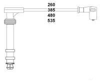 HELLUX HBK.3162 BUJİ KABLOSU PALIO 96-01 -ALBEA 02 > 1.6 16V-MAREA-BRAVA-BRAVO 1.6 DOHC 97 >