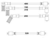 HELLUX HBK.3161 BUJİ BOBİN KABLOSU DKŞ S-SL-SLX-UNO-TMPR-TIPO 1.4-1.6 8V UZUNLAMA MOTOR
