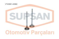 SUPSAN VT40981-40982 SUBAP EMME EGZOZ NISSAN XTRAIL-ALMERA 2.2 16V YD22 DDTİ