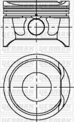 YENMAK 31-04171-000 MOTOR PİSTON SEGMAN STD 79.50 ÇAP LAGUNA-MEGANE-CLIO II 1.6 16V K4M 700-710-720 .