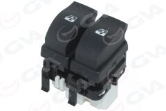 GVA 8014858 CAM AÇMA ANAHTARI ÖN SOL ÇİFTLİ RENAULT KANGOO-GRAND KANGOO II 08-23 10 FİŞLİ