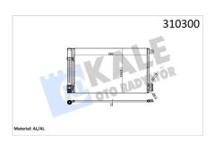 KALE 010ABC080 KLİMA KONDENSERİ COMBO D-CORSA D-E ADAM-BIPPER-TEPEE-NEMO 1.2-1.4 HDI 08 >FIORINO 1.4-1.3D MJ 07 > 571x351X12