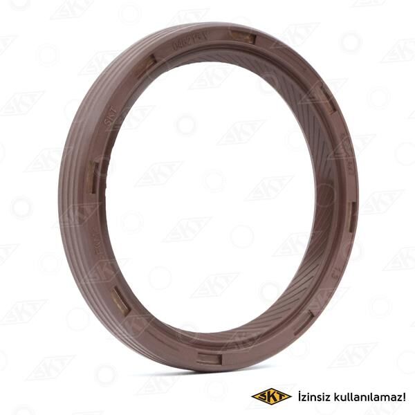 SKT 046215-V EKSANTRİK MİL KEÇESİ 46X56.4X7 FOCUS-FİESTA-CONNECT-CMAX-MONDEO-KUGA2 1.6 46.0x56.7x7.0 FKM