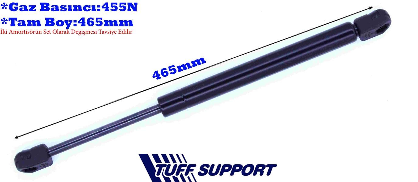 TUFFSUPPORT 612992 BAGAJ AMORTİSÖRÜ BMW 118I 12 GAZLI YENİ
