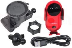 WEGNA AC01-028 ARAÇ İÇİ TELEFON TUTUCU KIRMIZI