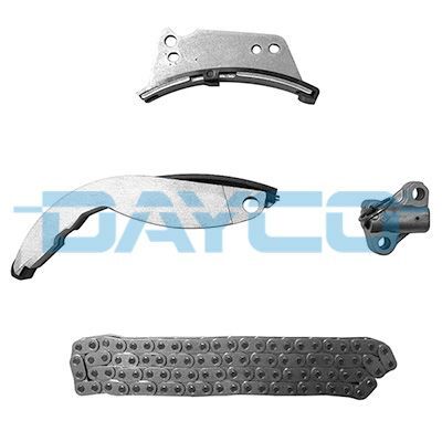 DAYCO KTC1047 ENJEKSİYON POMPA ZİNCİR SETİ HYUNDAI STAREX 2.5L D4CB 02-08 / H1 2.5L D4CB CRDI 08-> / H100 2.5L D4CB 140hp KAMYONET 06-09 / KIA SORENTO 2.5L D4CB 140hp 170hp 06-> 1 zincir 1 gergi 2 palet