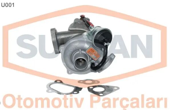 SUPSAN U001 TURBO ŞARJ FIAT ALBEA 04> DOBLO 05> PALIO 02> PUNTO 09> 500 09> FIORINO 07> OPEL CORSA D Z13DTJ 1.3D MTJ EURO4 70 BG