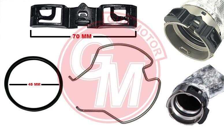 GUA 40550 TURBO HORTUM TAMİR TAKIMI İNCE TARAF ÜNİVERSAL