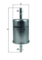 MAHLE KL84 YAKIT FİLTRESİ BRAVA-BRAVO-MAREA-PUNTO-TMPR-DUCATO-ASTRA G-COMBO-CORSA B-C-MERIVA-OMEGA-CORDOBA-IBIZ