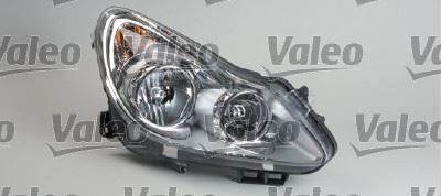 VALEO 043376 SAĞ FAR KROM OPEL CORSA D 06>14 ELEKTRİKLİ HALOJEN MOTORLU H7 H1 TANIM: EF ADAPTİF HARİÇ