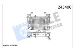 KALE 050CAC020 TURBO RADYATÖRÜ INTERCOOLER CLIO III 1.5 DCI AL PL AL PL SİSTEM
