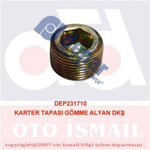 DEPAR 1710 KARTER TAPASI GÖMME ALYAN DKŞ