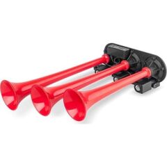 SEGER 86EH12.000.03 ÜÇ BORULU-MELODİLİ 12V DALİ-SAYDIRMALI ARAP KORNA-PLASTİK BORULU