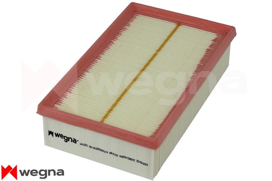 WEGNA WA2021 HAVA FİLTRESİ CLIO III 04>MODUS 04> MICRA III K12 05>JUKE 10>19 1.2 D4F 1.4 K4J 1.5dCI K9K 1.6 K4M 2.0 F4R