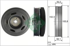 INA 544051510 KRANK KASNAĞI RENAULT MEGANE IV 15> CAPTUR II 20> GRAND SC NIC IV 18>23 KANGOO III 23> KOLEOS II 20> TALISMAN 21> NISSAN QASHQAI III J12 21> 1.3TCe H5H