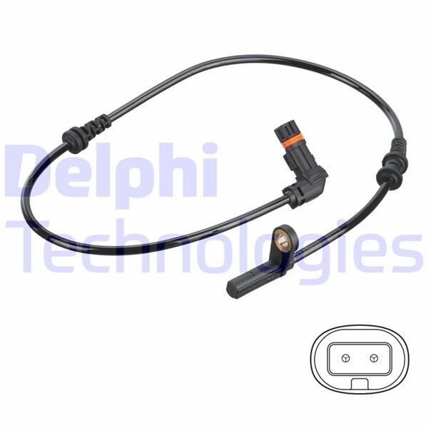 DELPHI SS20797 ABS SENSORU ON MERCEDES C-CLASS W204 S204 C204