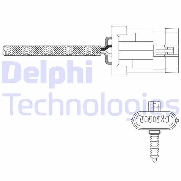 DELPHI ES20335-12B1 OKSİJEN SENSÖRÜ CHEVROLET REZZO 2.0 SPARK 0.8 IBIZA II 1.6-1.8i MATIZ DAEWOO NUBIRA 1.6 16V