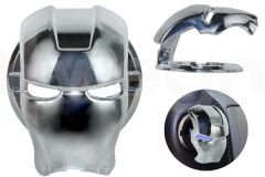 WEGNA AC01-001 IRON MAN START STOP KORUYUCU KAPAK GÜMÜŞ METAL KROM