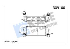 KALE 020CAC130 TURBO RADYATÖRÜ FORD FİESTA-COURİER-ECOSPORT-BMAX 13> 1.0 ECOBOOST