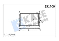 KALE 0222311AB SU RADYATÖRÜ FORD TRANSİT 06> 2.2-2.4 TDCİ KLİMASIZ