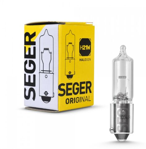 SEGER 208390 AMPUL H21W 12V 21W BAY9S STANDART YENİLEME