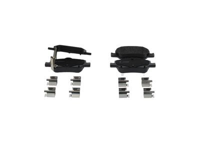 BOSCH 0986494651 ARKA FREN BALATA TOYOTA AURIS. COROLLA 1.33L 1.6L 1NR-FE 1ZR-FAE NRE180 ZRE181 ZRE185 12-> 1.4L 1ND -FTV D-4D NDE150 NDE180 07->
