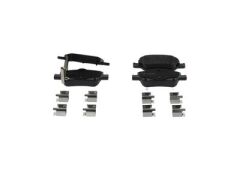 BOSCH 0986494651 ARKA FREN BALATA TOYOTA AURIS. COROLLA 1.33L 1.6L 1NR-FE 1ZR-FAE NRE180 ZRE181 ZRE185 12-> 1.4L 1ND -FTV D-4D NDE150 NDE180 07->