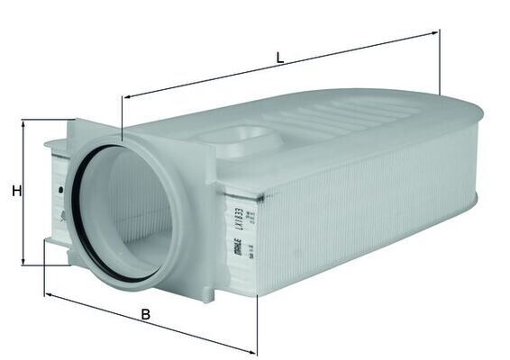 MAHLE LX1833 HAVA FILTRESI MERCEDES OM651 W204 W212 W222 C218 X218 S204 R172 W166 X204