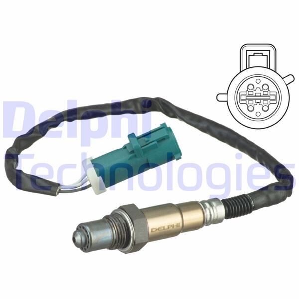 OKSİJEN SENSÖRÜ FOCUS CMAX 04 > FOCUS II 05 > VOLVO C30 07-12 - S40 04 > 435mm 0258006925