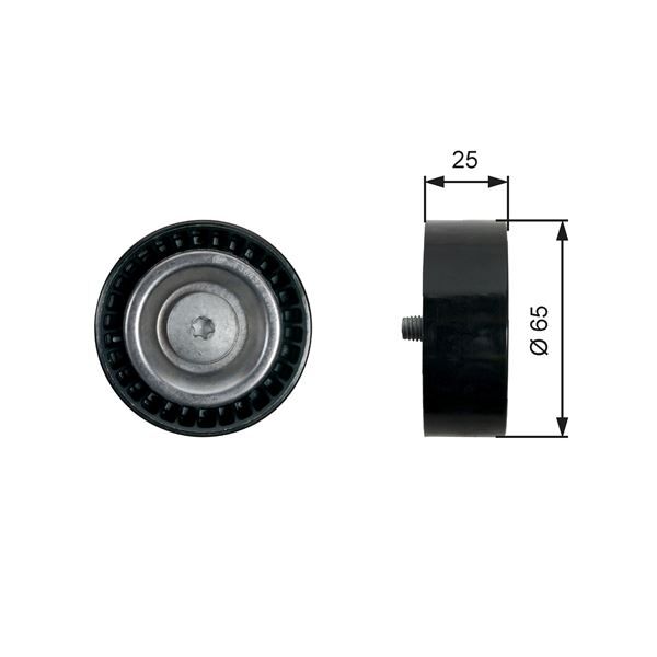 GATES T36432 KAYIS GERGI RULMANI MERCEDES C218 W212 S212 W221 W222 W166