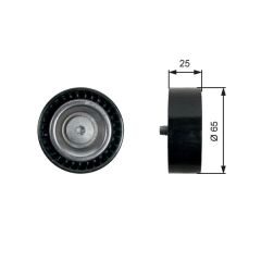 GATES T36432 KAYIS GERGI RULMANI MERCEDES C218 W212 S212 W221 W222 W166