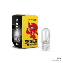 SEGER 209557 AMPUL W5W 24V 5W W2.1X9.5D T10 B. DİPSİZ STANDART YENİLEME