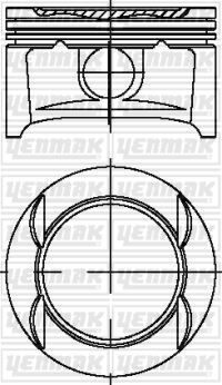 YENMAK 31-04214-000 PİSTON SEGMAN 73.40mm STD ADAM-ASTRA G-H-CORSA C-D-E-COMBO-MERIVA A-B-TIGRA 01> 1.4 16V Z14XEP-XEL -B14XEL EURO4 66kw-90ps