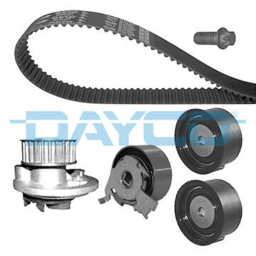 DAYCO KTBWP2570 DEVİRDAİMLİ EKSANTRİK GERGİ KİTİ 169x240 VECTRA B 96-02 -OMEGA B 94-99 ASTRA F-VECTRA A 94>96 CALIBRA <97 1.8İ-2.0İ 16V X20XEV-X18XE CHEVROLET LACETTI-EPICA-EVENDA 2.0 16V LDA-L88