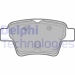 DELPHI LP1926 ARKA FREN BALATASI PEUGEOT P307 00> P307 SW 02> P307 CC 03> P207 06> CITROEN C4 04>08> KÜÇÜK TİP