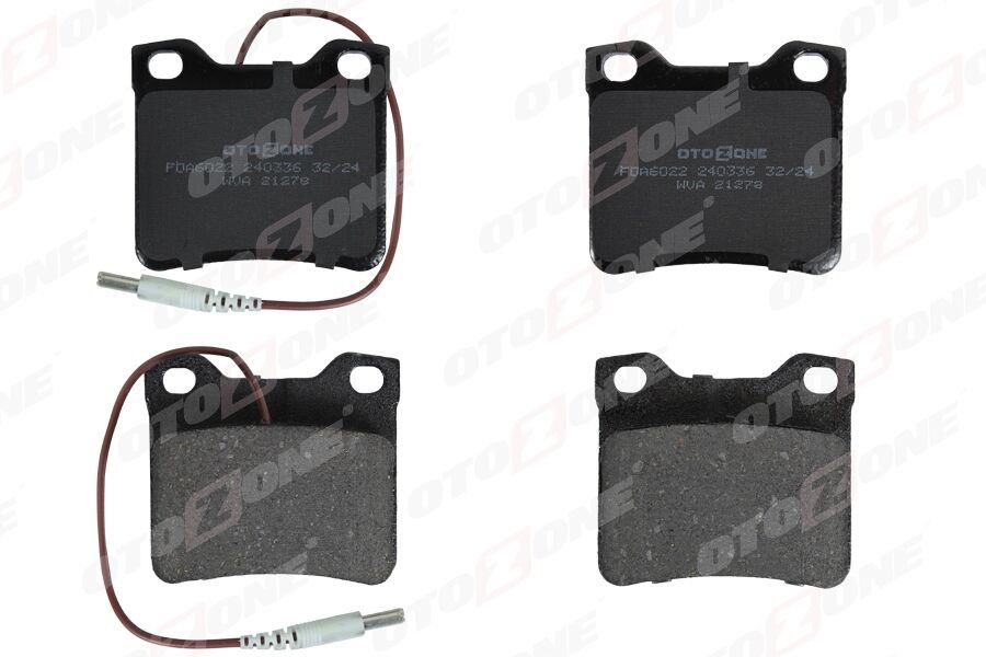 OTOZONE FDA6022 FREN BALATASI ARKA MERCEDES W638 B901 B902 . PEUGEOT 406 605