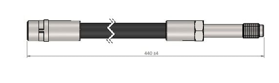 CAVO C801004C FREN HORTUMU ON MERCEDES SPRINTER B906 B907 B910 . VW CRAFTER 30-35-50