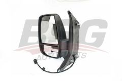 BSG BSG 30-900-097 YENI TRANSIT V 363 DIS DIKIZ AYNASI SOL BEYAZ SINYALLI / ELEKTRIKLI KATLANIR KISA KOL