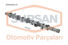 SUPSAN E0004024-01 EKSANTRİK MİLİ CAPTUR I 12>CLIO II 01>06 SYMBOL II 08>MEGANE III 09>KANGOO 01> QASHQAI 06>13 MICRA III 05>10 LOGAN II 08> 1.5 DCI K9K 1MİL SERTLEŞTİRİLMİŞ DOKUM