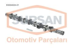 SUPSAN E0004024-01 EKSANTRİK MİLİ CAPTUR I 12>CLIO II 01>06 SYMBOL II 08>MEGANE III 09>KANGOO 01> QASHQAI 06>13 MICRA III 05>10 LOGAN II 08> 1.5 DCI K9K 1MİL SERTLEŞTİRİLMİŞ DOKUM
