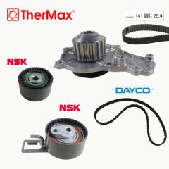 THERMAX T16.182 DEVİRDAİMLİ EKSANTRİK GERGİ KİTİ 141x25.4 C5 III-C4 II-DS4-P208-P308-P3008-P5008-2008-PARTNER TEPE BERLINGO III-C3 III-DS3-DS5-P301-C ELYSEE DV6C-DV6DTED E5 -TRANSİT COURIER-B-MAX-C-MAX 1.6TDCI Euro5