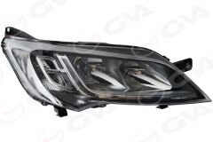 GVA 2027342 FAR SAĞ H7 H7 ELECTRIC-MOTORLU-SİYAH LEDSİZ PEUGEOT BOXER III CITROEN JUMPER III F.DUCATO III 14>